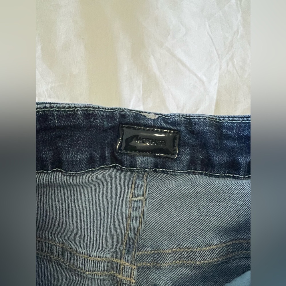 MOTHER Denim Undone Hem LOOKER Ankle Fray Skinny Jeans SZ 25 | Distressed - Picture 3 of 11